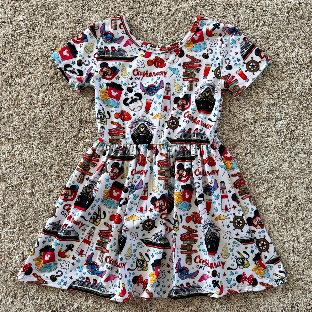 Girls Disney Cruise Dress